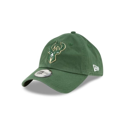 Milwaukee Bucks Gorra | New Era NBA Casual Classic Adjustable Cap Mexico - Verdes